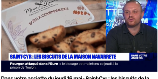 Maison Navarrete à l'honneur sur BFM Toulon !