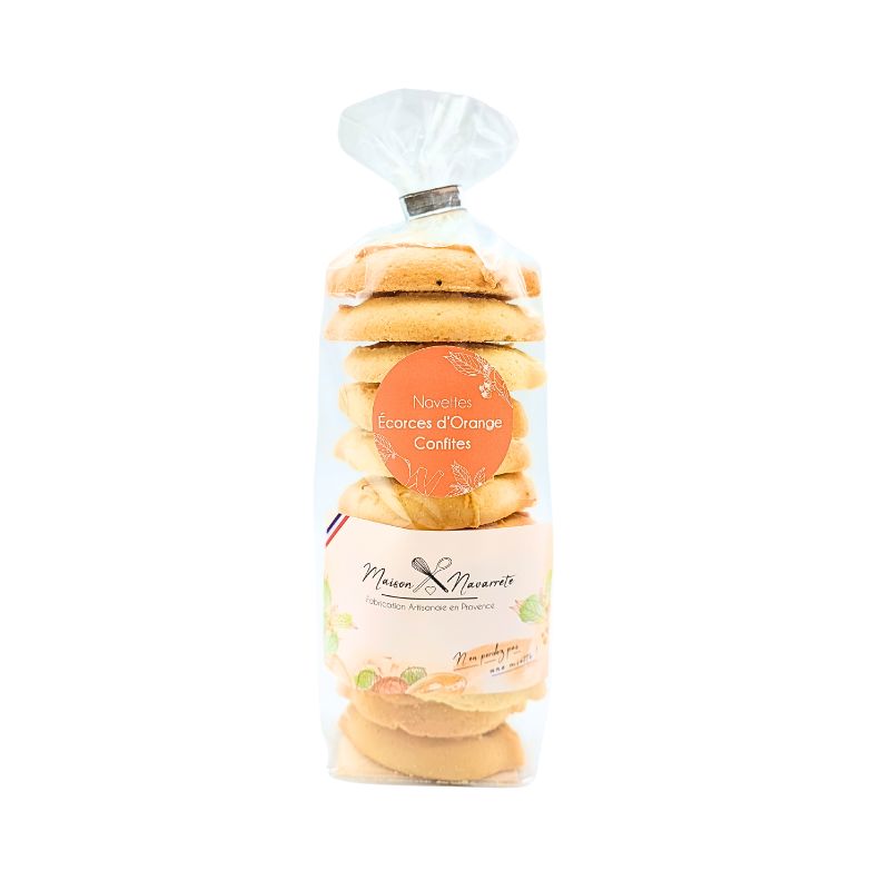 Navettes Ecorces d'Oranges Confites Bio 150g