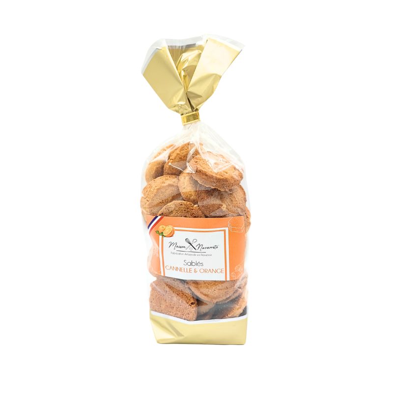 Sablé Cannelle et Oranges Bio 250g
