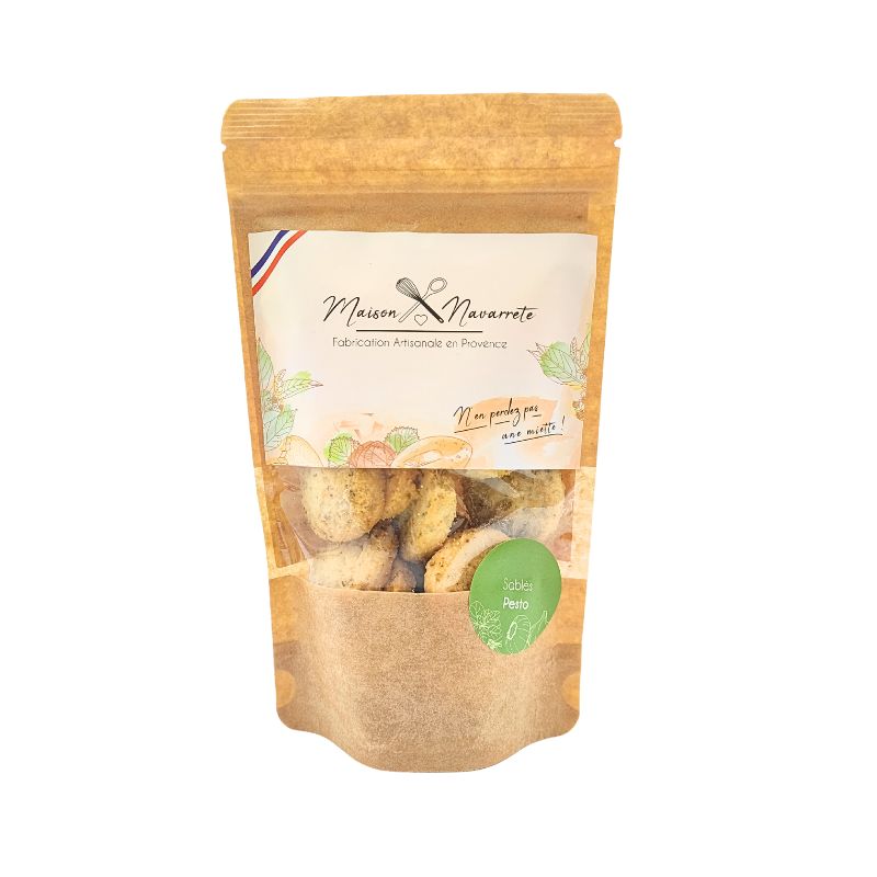 Pesto shortbread 100g