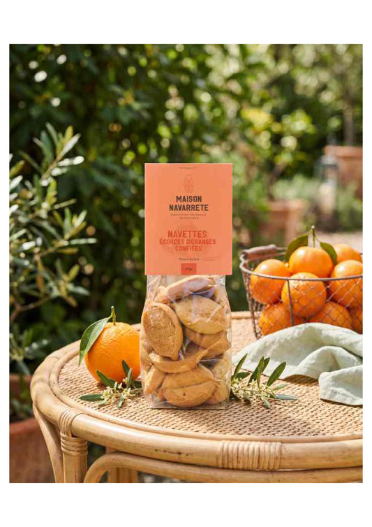 Navettes Ecorces d'Oranges Confites 150g