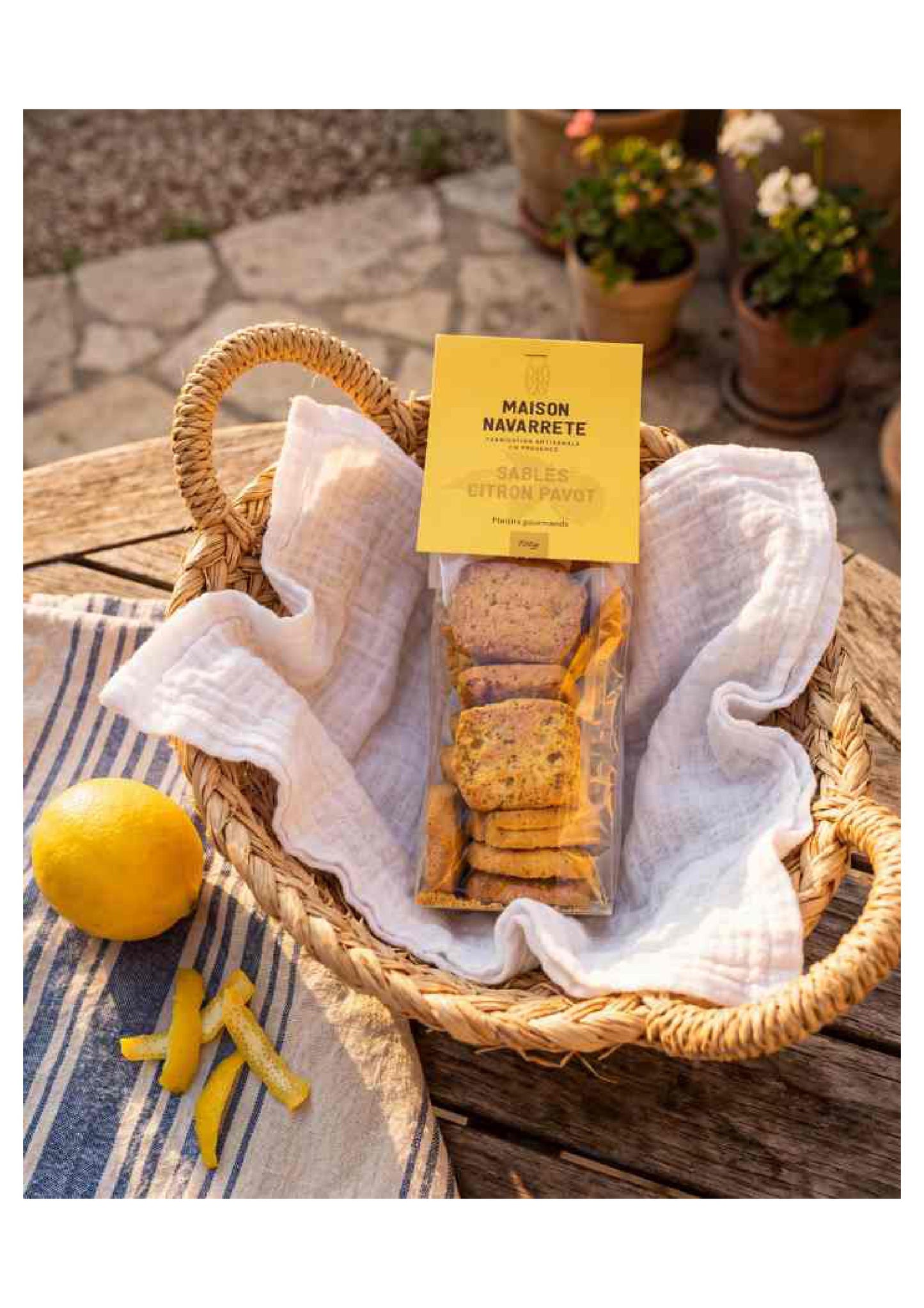 Sablés Citron Pavot 150g