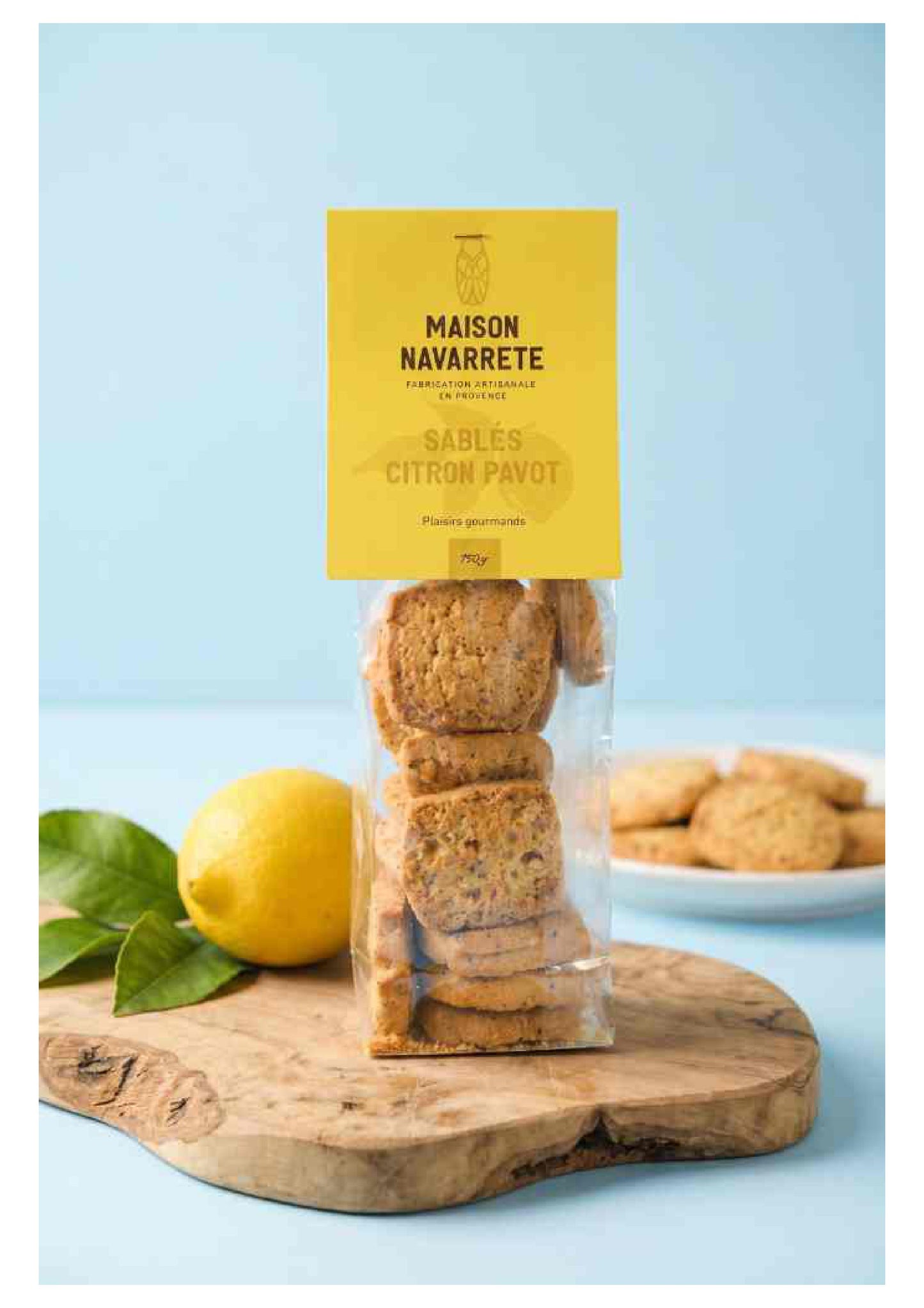 Sablés Citron Pavot 150g