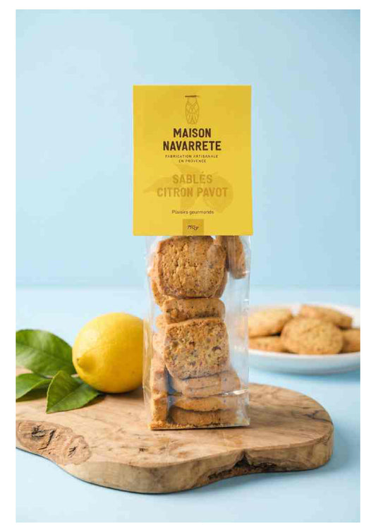 Sablés Citron Pavot 150g